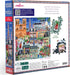 1000 23" 23" eeBoo Piece Puzzle - Paris Christmas Jigsaw Puzzle for Adults, Square x Made with Recycled Board