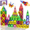 Magneverse 100 PCS Mini Magnetic Tiles - Travel Magnetic Tiles, Micro Magnet