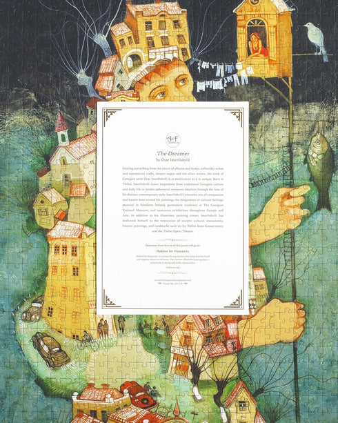 Art & Fable The Dreamer 750 Piece Premium Adult Jigsaw Puzzle by Otar Imerlishvili