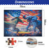 PuzzWiz 1000 1000 1000 Jigsaw Puzzles Pieces Democrat vs Republican Piece Puzzle Jigsaw Imrpove Mood & Memory, Mind