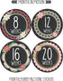 Pregnancy Weekly Belly Growth Stickers, Maternity Week Sticker, Expectant Mom Gift, Style 914