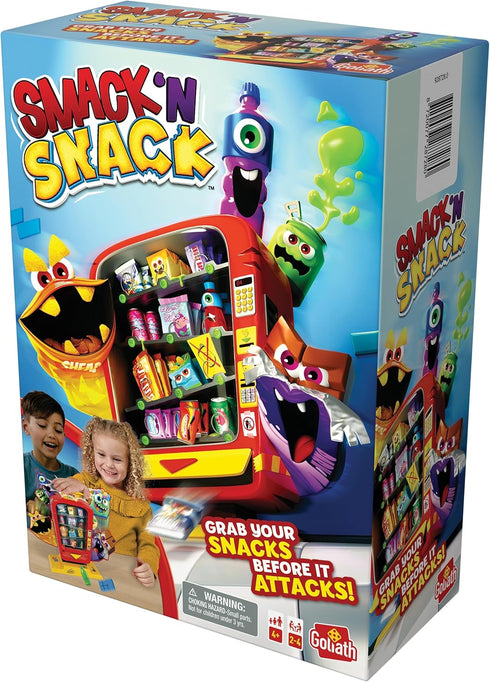Goliath Smack 'N Snack Game - Collect Snacks Before Monsters Attack! for Ages 4 and Up, 2-4 Players