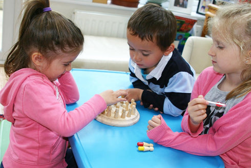 TOWO Wooden Memory Games - Family Board Games for Kids and Adults, Educational Toys for 3 Years Old