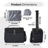 S1 S2, Pack, Breast Pump Bag Fit for Spectra and Wearable Breast Pump Bags with Milk Pumping Bag with Waterproof Mat