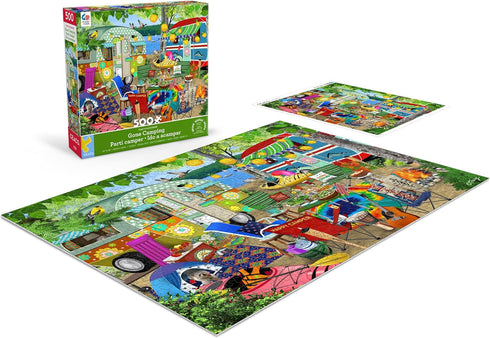 Ceaco - Tracy Flickinger - Gone Camping 500 Piece Jigsaw Puzzle