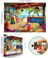 1000 Summer (27"x20") Beach Paradise Piece Jigsaw Puzzle for Adults Tropical Bar Ocean View Challenging Puzzle Game Fun