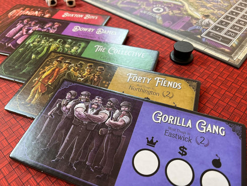 5 Wards Board Game – Competitive Strategy Game for Adults and Families, 2-5 Players