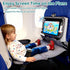 NNOODUST Toddler Airplane Bed for Toddler with Tray Cover Can Turn into Bag, Toddler Airplane Seat Extender for Kids