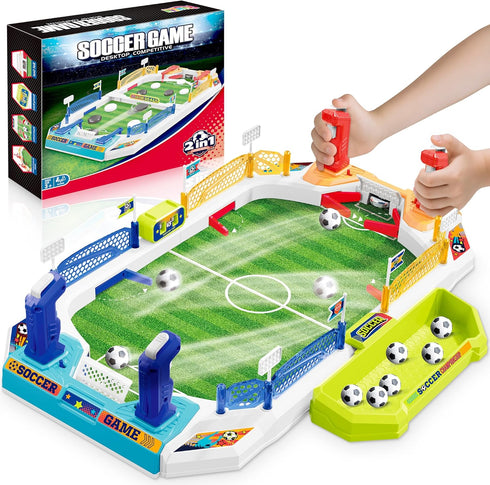 RIANEAN Mini Soccer Board Game for Kids, Birthday Christmas Soccer Gifts for 3