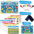 3-5, 8 Handwriting Practice Tracing Books for Kids Ages Montessori Preschool Learning Activity, Autism Educational