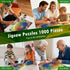 1000 Colorful Peacock Artwork Puzzles for Adults Pieces, Perfectly Letter on Back No Dust, Rainbow Peacock Artwork