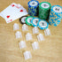 120 PCS Plastic Game Card Stands, Blank Game Board Markers, Game Card Holder, Playing Card Holders for Board Game