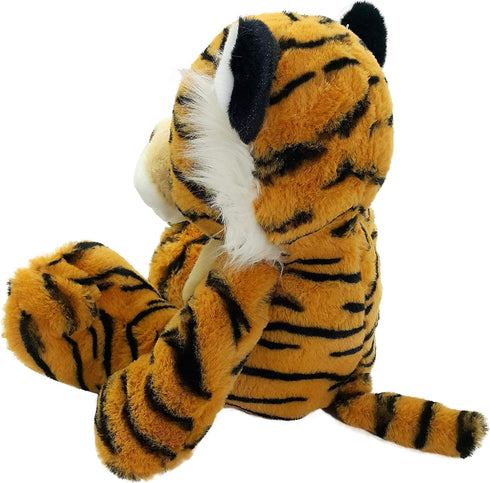 Anico 13" Pick-A-Pet Tiger Stuffed Animal – Soft Plush Tiger Toy for Kids, Birthdays, Holidays