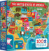 Ceaco - 100 Piece Jigsaw Puzzle - USA Map