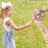 Sunny Days Entertainment Pinwheel Bubble Wand - Bubble Blower and Windmill Spinner, Colors May Vary