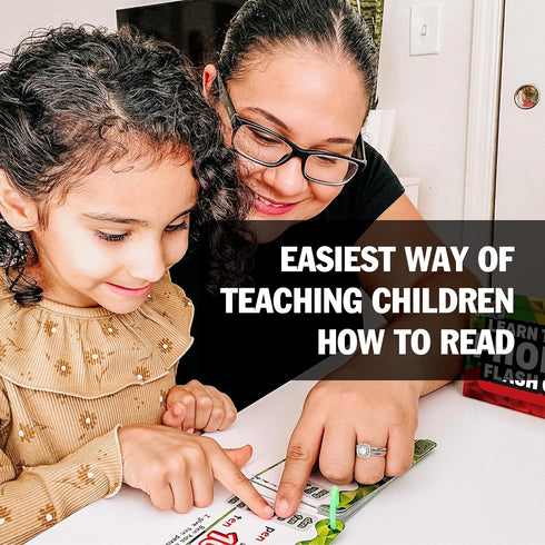 Phonics Flash Cards, Learn to Read in 20 Phonic Stages, Educational Games for Kids Ages 4-8, Kindergarten