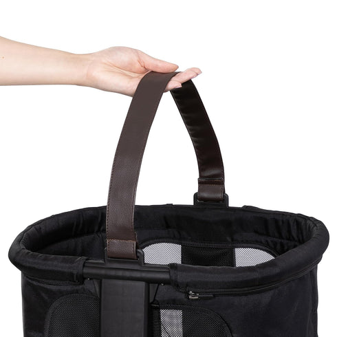 Baby Trend Modular Storage Basket - Dash Black for Morph Single to Double Stroller