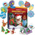 Blue Marble Santa's Christmas Craft Kit for Kids - 15 Magical Christmas