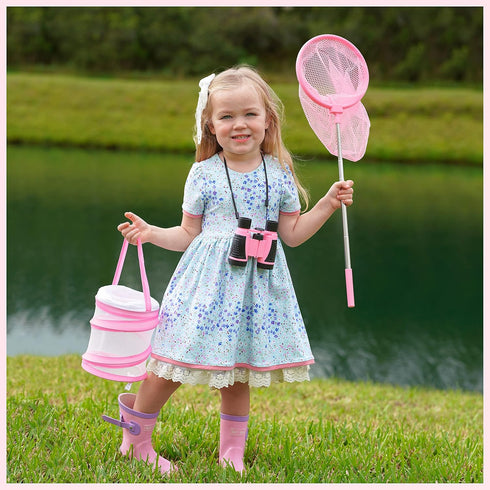 Set 3-12 GIFTINBOX Bug Catcher Kit for Kids - Outdoor Explorer Toys for Kid - Bug Catching Kits with Binoculars Nature