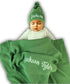 100% Personalized Baby Blanket Gift Box, GOTS Organic Certified, Customized Swaddle Blanket with Name, Receiving