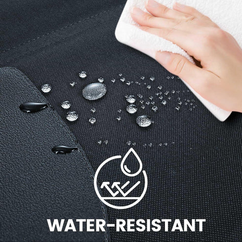 PIDO Car Seat Protector Under Baby Car Seat with Thick Padding, Carseat Pads Cover Mat for Kids, Waterproof Material