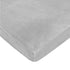 American Baby Company Heavenly Soft Chenille Fitted Pack N Play Sheet, 27" x 39", Gray, Warm and Cozy, Fits Most Mini