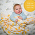100% 47 47 Inches 2 Pack) LollyBanks Baby Swaddle Blanket, Cotton Muslin Blanket for Boys and Girls, Large x Soft