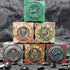 7-in-1 Set 3D Set DND Spinner Dice - Metal Dice with Relief Dragon Design | Unique Spinner Design for Dungeons