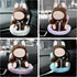 QUPIVA 17cm Car Seat for Dolls with Air Vent Clip and Desktop Stand, Have A Seat Compatible with Doll, Doll Accessories