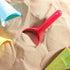 Kisangel 10pcs Plastic Ice Cream Cones, Kids Ice Cream Scoop Set for Outdoor Beach Sand Play Toys