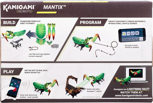 Kamigami Foldable Mantix Robot - Build Your Own