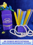 Yes or No? When and How? Oracle Sticks for Tarot Reading, 100 Inspirational Messages on 50 Sticks