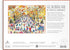 Galison Michael Storrings Fall in Central Park 1000 Piece Puzzle - Bright and Bold Artwork for Adults and Families