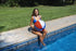 SWIMLINE 14" Inflatable Beach Ball Playful Pool & Beach Accessory for Parties, BBQs, and Backyard Fun, Patriotic