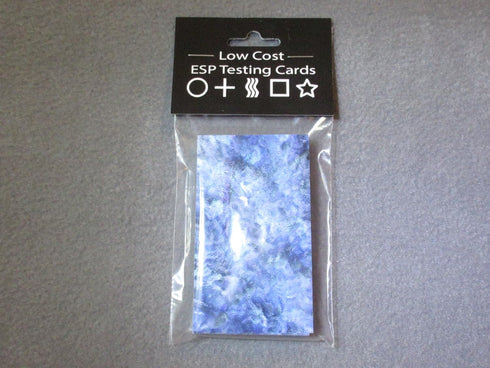 1PK E04C Low Cost Zener Style ESP Testing Cards - Unmarked for Testing, Not a Magic Trick