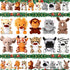 Leitee 20 Pcs Small Stuffed Animals Bulk, 4.7 Inch Mini Plush Toys,