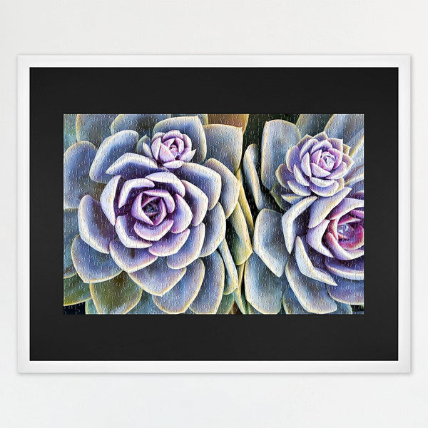 MCS 24x30 Puzzle Frame for Finished Puzzles, White Vertical & Horizontal Wall-Mounted