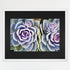 MCS 24x30 Puzzle Frame for Finished Puzzles, White Vertical & Horizontal Wall-Mounted
