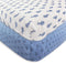 Hudson Baby Unisex Baby Cotton Fitted Crib Sheet, Whale, One Size