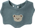 Set 5 Baby Bibs Cotton of Adjustable Scalloped Drool Bibs for Boys & Girls, Soft & Washable, Newborn to Toddler Feeding