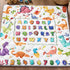 MORAIS 50x50 Inch 800g Baby Play Mat for Floor - with Filling Thickened Crawling Mat for Playpen, Cushioned Playpen Mat