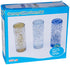 TickiT Sensory Glitter Storm - Set of 3 Calming Glitter Tubes in Blue, Silver, Gold for Stress Relief