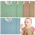 Foaincore 6 Pcs Pullover Baby Bibs Cotton Terry Toddler Absorbent Infant for