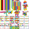Math Linking Cubes, 100 Math Cube Manipulatives with 30 Learning Activities plus