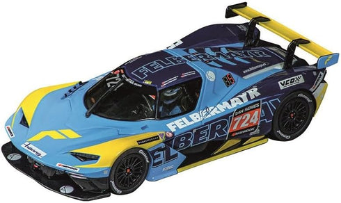 Carrera 27744 KTM X-Bow GTX Felbermayr No.724 1:32 Scale Analog Slot Car Racing Vehicle for Evolution Tracks