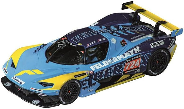 Carrera 27744 KTM X-Bow GTX Felbermayr No.724 1:32 Scale Analog Slot Car Racing Vehicle for Evolution Tracks