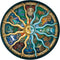 1000 Pieces Zodiac Jigsaw Puzzles for Adults Kids - Round Puzzle Game Toys Gift, Zodiac Horoscope