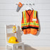 Set (6-Piece) (24-Piece) Melissa & Doug Construction Worker Costume with Deluxe Jumbo Cardboard Blocks