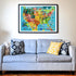 Think2Master Colorful United States Map 1000 Piece Jigsaw Puzzle for Kids 12+, Teens, Adults