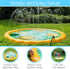 SWIMLINE 68 Inch Sprinkler Mat and Splash Play Mini Pool Outdoor Water Toy Safari Adventure | for Kids and Family Fun |